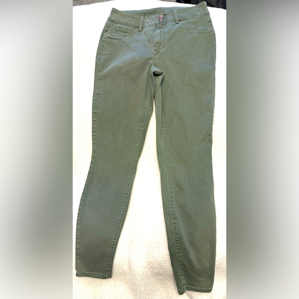 Maurices High Rise Olive Jeans